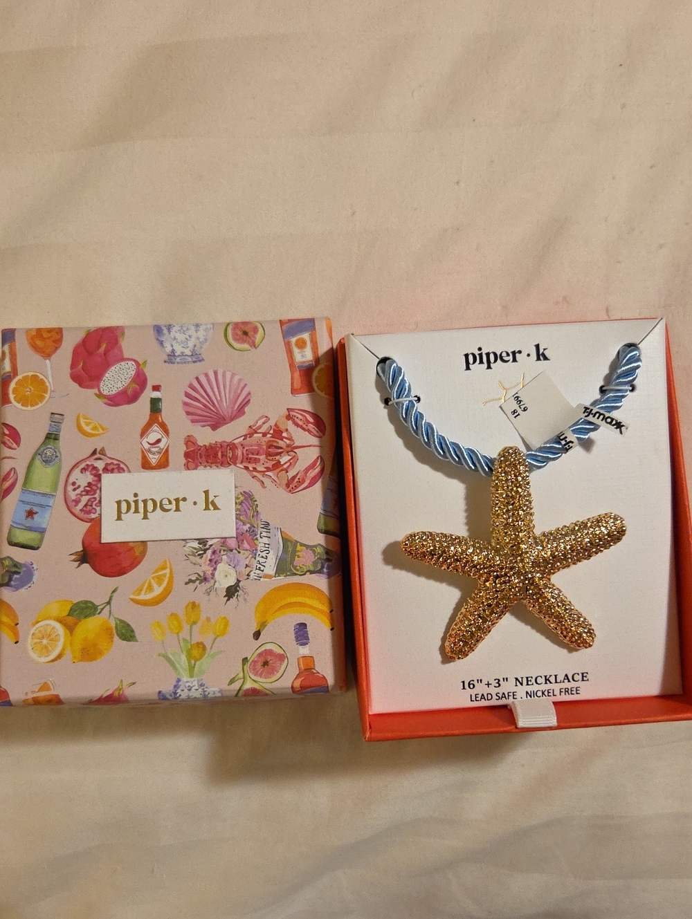 Piper Starfish Pendant Necklace